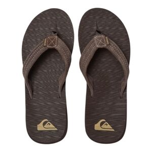 Quiksilver Carver Suede Flip Flops for Men